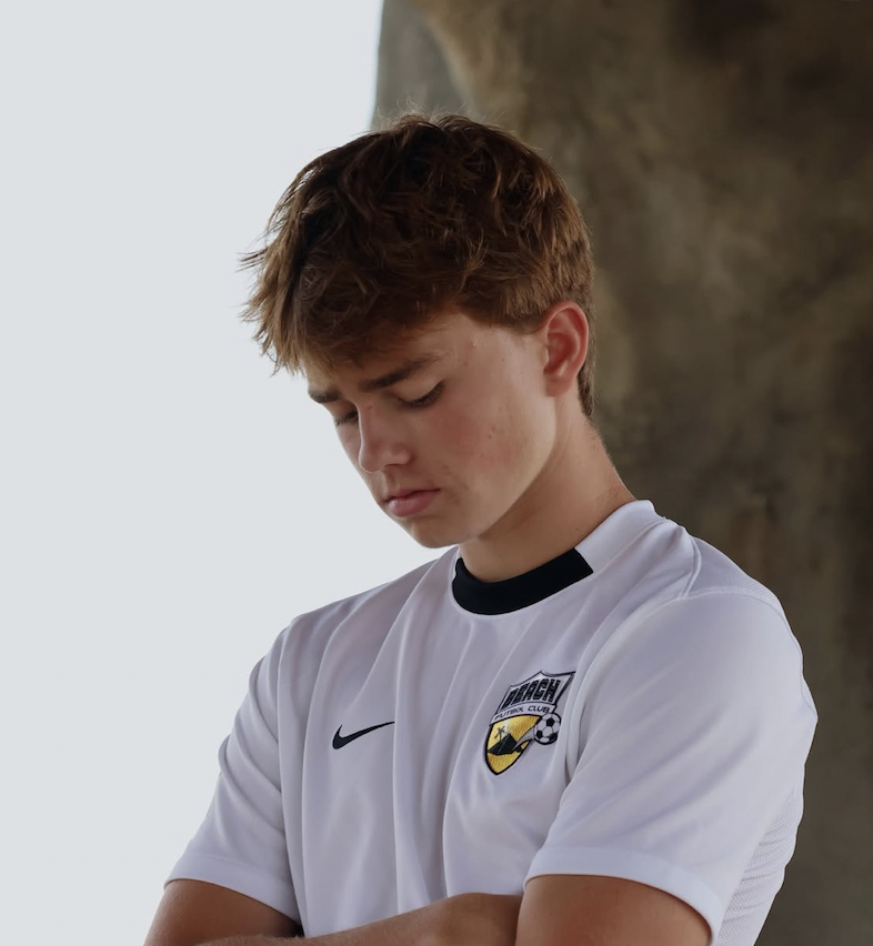 Tate Nickerson, 2027 soccer recruit and co-founder of RECRUITED