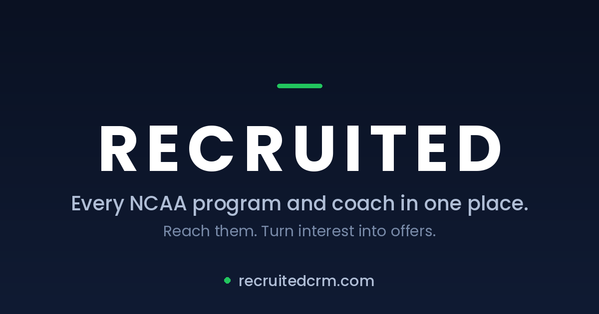 Junior Year Recruiting Timeline
